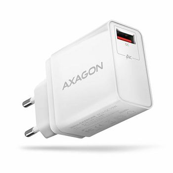 AXAGON ACU-QC19W zidni punjač Quick Charge 1xQC3.0, crni