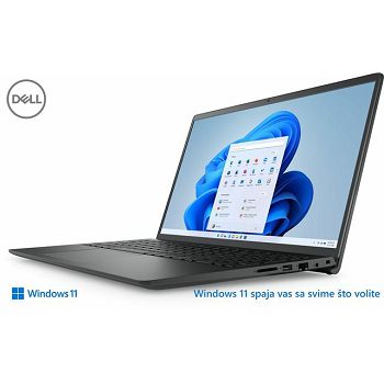 Vostro 3510, 15,6/FHD/i5-1135G7/8GB/S512GB/INT/W11Pro/BLK/3Y