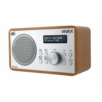 VIVAX VOX RADIO DW-2 DAB BROWN