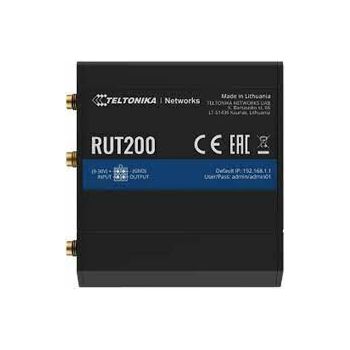 TELTONIKA Router 4G(Cat 4) Industrijski WiFi 2x100Mb port, RUT200