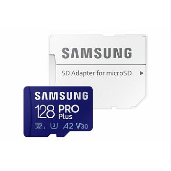 Memorijska kartica SD micro SAM PRO Plus 128GB + Adapter MB-MD128KA/EU