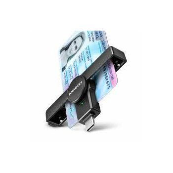 Čitač pametnih kartica AXAGON CRE-SMPC USB 2.0 Pocket Reader