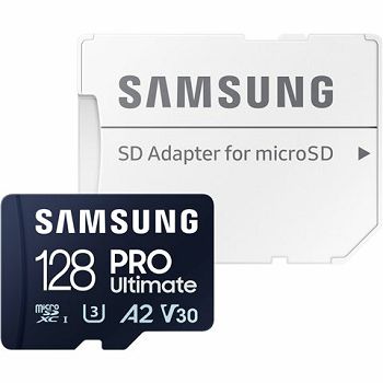 Mem. kartica SD micro SAM PRO Ultimate 128GB + Adapter MB-MY128SA/EU