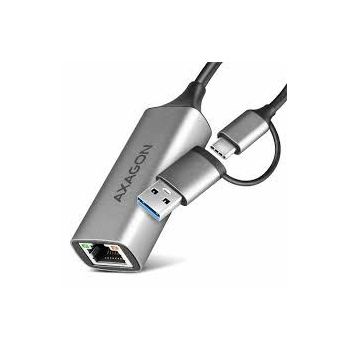 Adapter Axagon ADE-TXCA USB C/A 3.2 -> Gigabit Ethernet