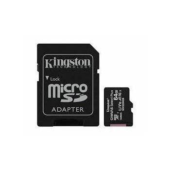 MEM SD MICRO 64GB Kingston Canvas Select Plus + Adapter SDCS3/64GB