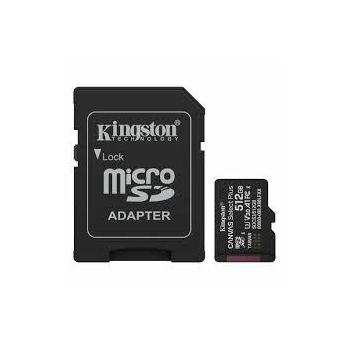 MEM SD MICRO 512GB Kingston Canvas Select Plus + Adapter SDCS3/512GB