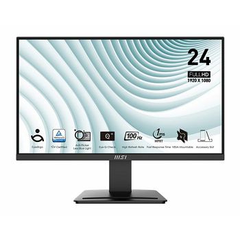 MON 24 MSI PRO MP2412 100Hz FHD VA
