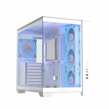 KUĆIŠTE ASUS A32 PLUS TG ARGB WHITE