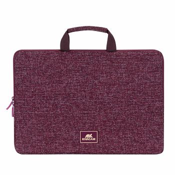 Torba RivaCase 13.3" Anvik 7913 Burgundy Red laptop sleeve with handles