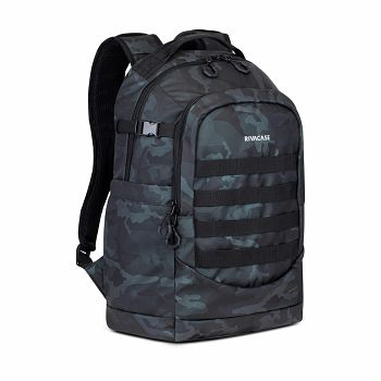 Ruksak RivaCase Sherwood 7631 Navy camo 28L Rucksack