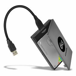 AXAGON ADSA-1S6 USB3.0 - SATA HDD/SSD 2,5" ladica + Adapter