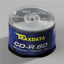 TRAXDATA OPTIČKI MEDIJ CD-R CAKE 50