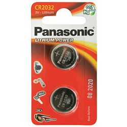 PANASONIC baterije CR-2032EL/2B Lithium Coin