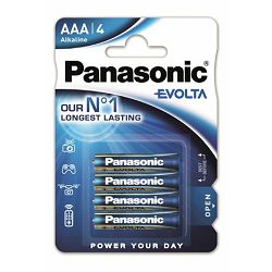 PANASONIC baterije LR03EGE/4BP Alkaline Evolta