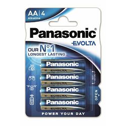 PANASONIC baterije LR6EGE/4BP Alkaline Evolta