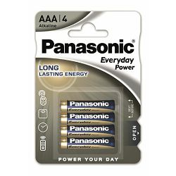 PANASONIC baterije LR03EPS/4BP Alkaline Everyday Power