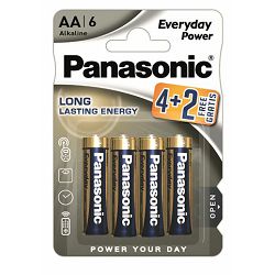PANASONIC baterije LR6EPS/6BP 4+2F