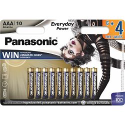 PANASONIC baterije LR03EPS/10BW 6+4F Alkal. Everyday Power