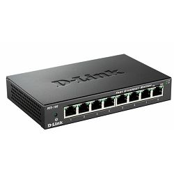 D-Link switch neupravljivi,DES-108/E (metalno kućište)