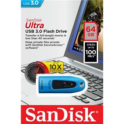 USB memorija Sandisk Ultra USB 3.0 Blue 64GB
