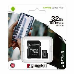 Memorijska kartica  Kingston SD MICRO 32GB Class 10 UHS-I Plus