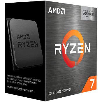 AMD CPU Desktop Ryzen 7 8C/16T 5800X3D (3.4/4.5GHz Boost,96MB,105W,AM4) Box