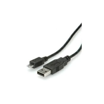 Roline USB2.0 kabel TIP A(M) na Micro USB B(M), 1.8m