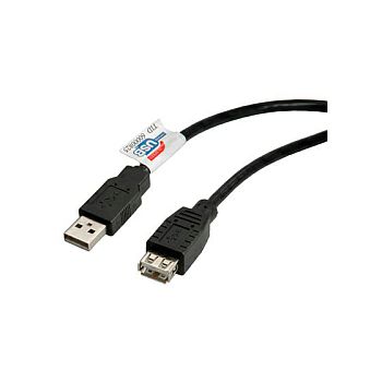 Roline USB2.0 kabel TIP A-A M/F 1.8m (produžni)