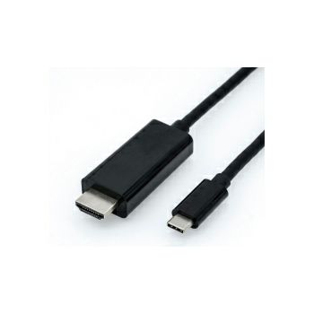 Roline USB Type C - HDMI kabel, M/M, 1.0 m