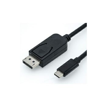 Roline USB Type C - DisplayPort kabel, M/M, 1.0 m