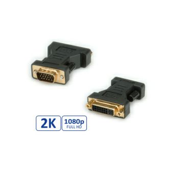 Roline adapter DVI(F) na VGA(M)