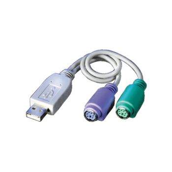Roline VALUE adapter kabel USB(A/M) na 2×PS/2(F)