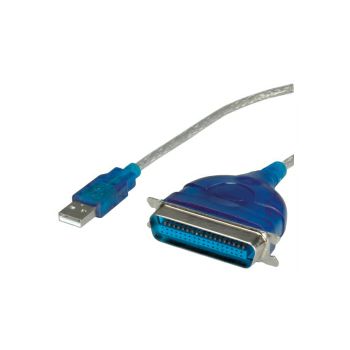 Roline VALUE USB na IEEE1284 konverter, Centronics 36M, 1.8m