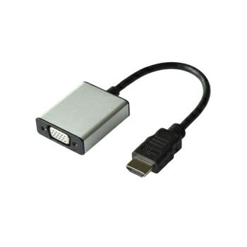 Roline VALUE adapter HDMI - VGA+Audio, M/F, (Stereo), 0.15m