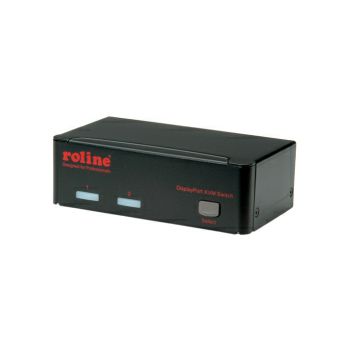 Roline KVM preklopnik, 1 korisnik - 2 računala, DisplayPort, USB Hub 