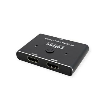 Roline HDMI dvosmjerni preklopnik 8K60 (2 ulaza/1 izlaz)