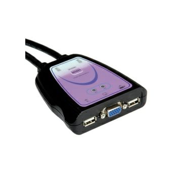 Roline VALUE KVM Switch Star 2PC - 1×Monitor, 1×Tipkovnica, 1×Miš, USB