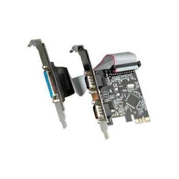 Roline VALUE Kontroler 2×RS232, 1×Parallel port PCI-e