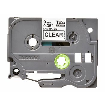 BROTHER TZE121 tape black/clear 9mm 8m