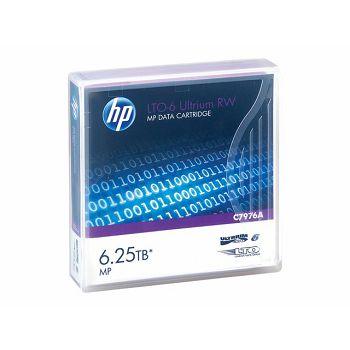 HPE LTO-6 Ultr 6.25TB MP RW Data Cartr