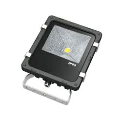 EcoVision LED reflektor 10W, 6000K, hladna-bijela, crni