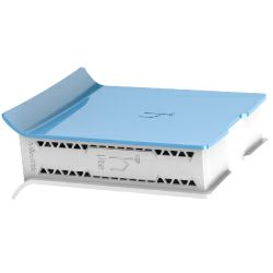 Mikrotik RB941-2nD hAP Lite, 650MHz CPU, 32MB RAM, 4×LAN, 2.4Ghz 802.11b/g/n, integrirana antena, RouterOS L4, plastično kućište, PSU