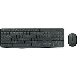 Logitech MK235 bežična tipkovnica+miš, USB, crna (920-008031)