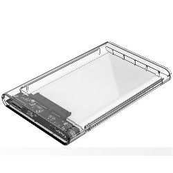 Orico vanjsko kućište 2.5" SATA HDD/SSD, up to 9.5 mm, tool free, USB3.0 (S-ATA3 podržano) prozirno kučište
