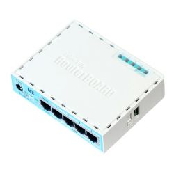 Mikrotik RB750Gr3, hEX, Dual Core 880MHz MHz CPU, 256MB RAM, 5×Gigabit LAN, USB, RouterOS L4, plastično kučište, PSU