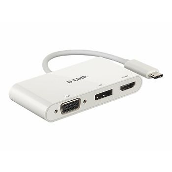 D-LINK USB-C 3-port video adapter HDMI