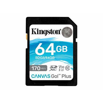 KINGSTON 64GB SDXC Canvas Go Plus 170R