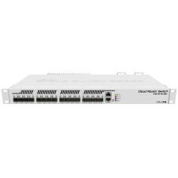 Mikrotik Cloud Router Switch 112-8P-4S-IN, QCA8511 400Mhz CPU, 128MB RAM, 8xG-LAN PoE-out, 4xSFP, RouterOS L5, desktop kućište, PSU