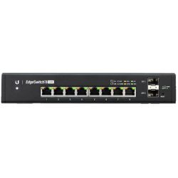 Ubiquiti EdgeMax Managed 8-port Gigabit PoE Switch, 2×SFP, 150W (ES-8-150W)