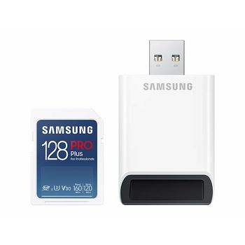 SAMSUNG PRO PLUS SDXC Memory Card 128GB